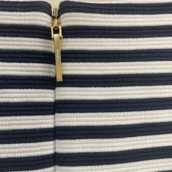 Lilly Pulitzer Janice Striped Navy White Sleeveless Sheath Dress XS - Picture 4 of 7